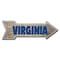 Signmission Virginia Arrow Decal Funny Home Decor 36in Wide D-A-12-999553 - alternate 1